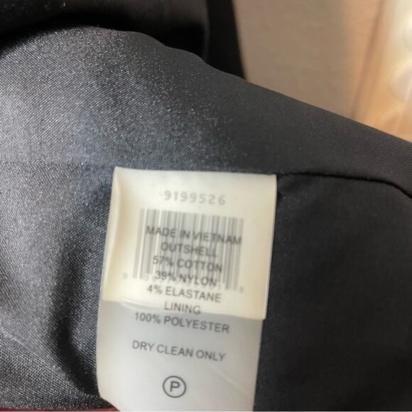 Vince Camuto Black Business Formal Blazer 16 - Picture 5 of 5